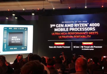 Представлены гибридные процессоры AMD Ryzen 4000. 8-ядерный мобильный Ryzen 7 4800H обходит по производительности настольный Intel Core i7-9700K