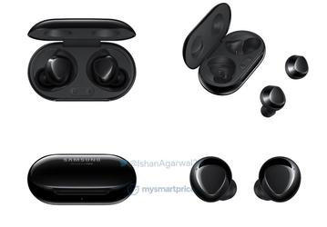 Дорогие наушники Samsung Galaxy Buds+ на качественных изображениях