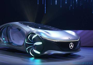 Mercedes-Benz представила симбиотический электромобиль VISION AVTR в стилистике «Аватара»