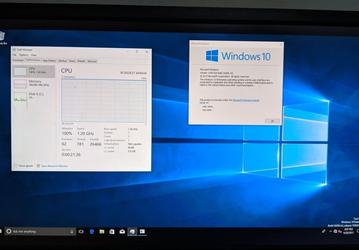Windows 10 запущена на Raspberry Pi 4
