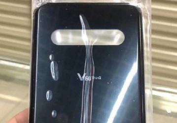 Живое фото подтверждает дизайн LG V60 ThinQ