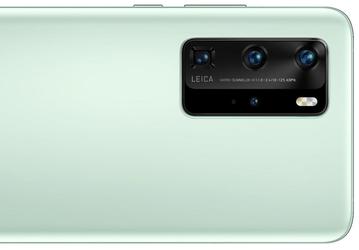 Мятно-зеленый Huawei P40 Pro на очень качественном изображении