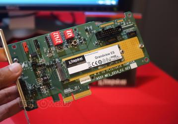 В SSD Kingston Grandview с интерфейсом PCIe 4.0 используется контроллер Marvell Whistler Plus