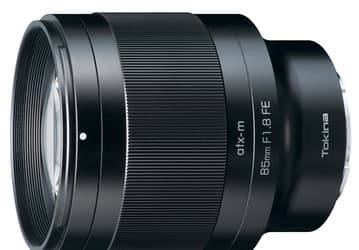 Представлен полнокадровый объектив Tokina atx-m 85mm F1.8 FE