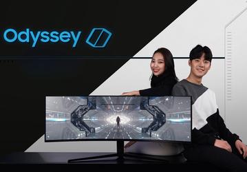 Samsung Odyssey G9 — первый в мире игровой монитор разрешением Dual Quad, поддерживающий частоту обновления 240 Гц
