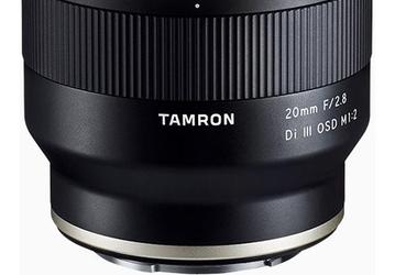 Tamron анонсирует продажи объектива 20mm F/2.8 Di III OSD M1:2 (Model F050)