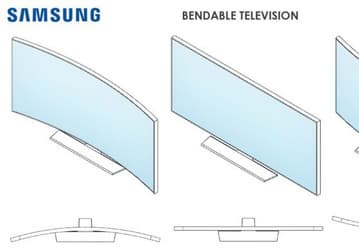 Samsung создала первый гибкий телевизор