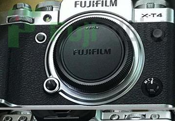 Появились первые изображения камеры Fujifilm X-T4