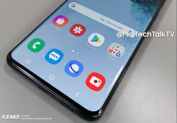 С такого ракурса работающий Samsung Galaxy S20 Ultra вы еще не видели