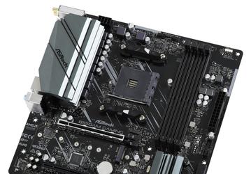 Появились изображения платы ASRock B550AM Gaming со слотом PCIe 4.0 x16 