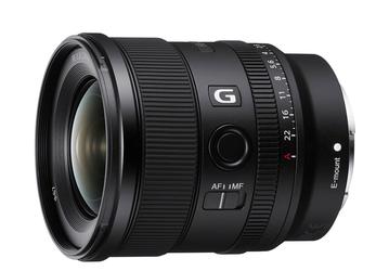 Представлен объектив Sony FE 20mm F1.8 G