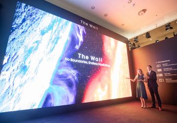 Samsung показала колоссальный 583-дюймовый 8K-телевизор