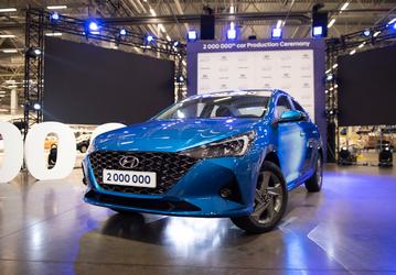 В России представлена обновленная версия народного автомобиля Hyundai Solaris