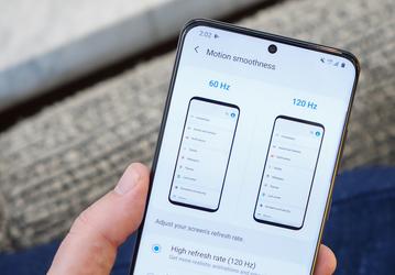 120-герцевый режим в смартфонах Samsung Galaxy S20 — явление непостоянное