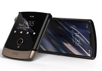 Двухцветная гибкая раскладушка Motorola Razr выйдет весной