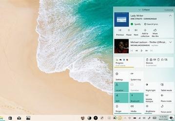Microsoft изменит панель уведомлений Windows по типу шторки Android. Вот как это выглядит