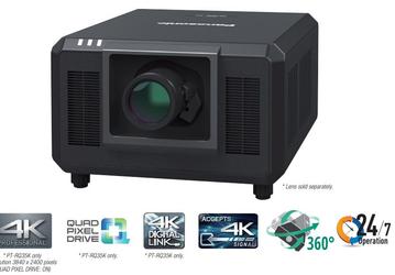 Panasonic PT-RQ35K — самый маленький и легкий лазерный проектор 3-DLP со световым потоком 30 000 лм