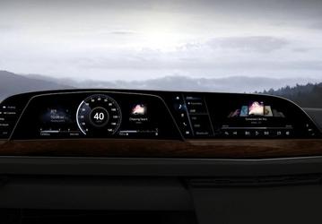 Внедорожник Cadillac Escalade первым получит изогнутый дисплей OLED
