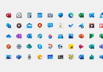 Microsoft меняет иконки Windows 10