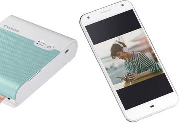 Мобильный принтер Canon Selphy Square QX10 печатает изображения размером 68 х 68 мм