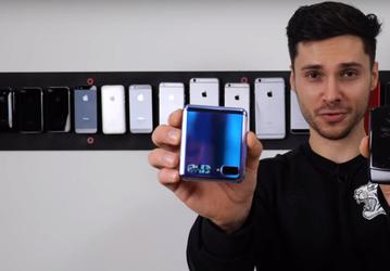 Падение раскладушек. Стеклянный экран Samsung Galaxy Z Flip против пластикового дисплея Motorola Razr