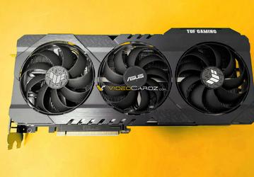 Появились изображения видеокарты Asus GeForce RTX 3060 Ti TUF Gaming OC