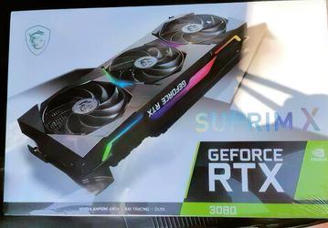 Опубликовано первое изображение видеокарты MSI GeForce RTX 3080 Suprim X