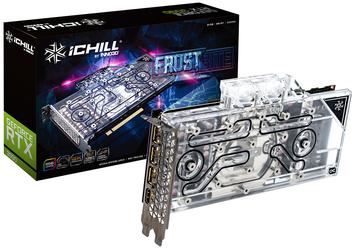 Видеокарты серии Inno3D GeForce RTX 30 iChill Frostbite оснащены водоблоками