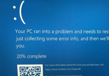 Обновление Windows 10 вызывает загадочный «синий экран смерти» 