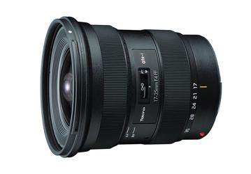 Полнокадровый объектив Tokina atx-i 17-35mm F4 FF будет выпускаться в вариантах с креплением Nikon F и Canon EF