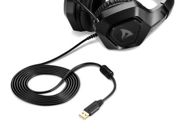Игровая гарнитура Sharkoon Rush ER30 украшена подсветкой RGB