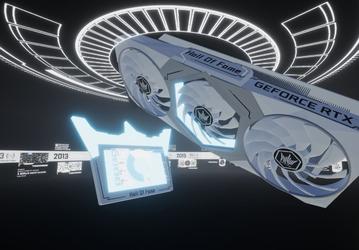 У видеокарт Galax GeForce RTX 30 HOF, похоже, будет большой экран