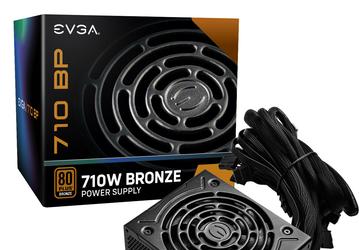 Серия блоков питания EVGA BP включает модели мощностью от 460 и 710 Вт