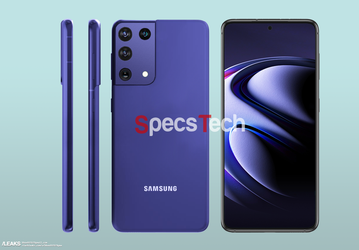 Качественные изображения Samsung Galaxy S21 Ultra в пяти цветах