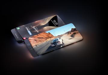 Samsung готовит смартфон в духе Xiaomi Mi Mix 3 и Xiaomi Mi Mix Alpha. Качественные изображения и видео