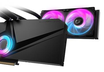 Видеокарта Colorful iGame GeForce RTX 3090 Neptune OC-V оснащена системой жидкостного охлаждения