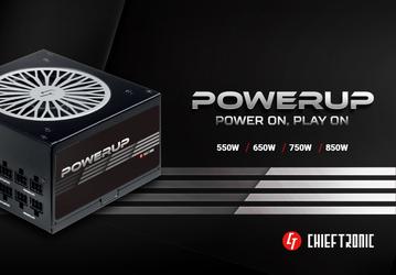Блоки питания Chieftronic PowerUp имеют сертификаты 80 Plus Gold