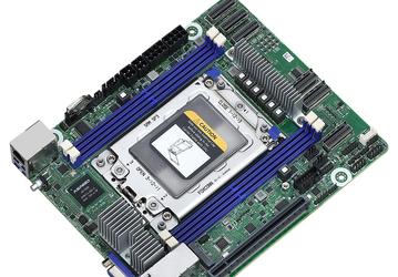Миниатюрная плата ASRock Rack ROMED4ID-2T поддерживает 64-ядерный процессор AMD EPYC