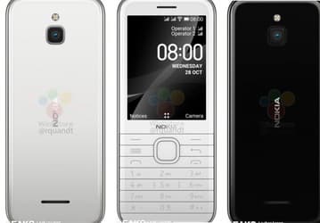 Премиальную кнопочную Nokia 8000 4G показали со всех сторон в разных цветах