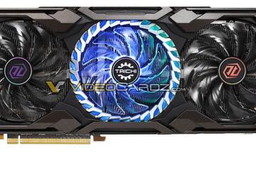 Видеокарта ASRock Radeon RX 6800 XT Taichi оснащена тремя разъемами дополнительного питания и выключателем подсветки