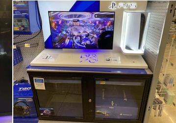 Фото из магазина показало, как PlayStation 5 сообщает о своём перегреве