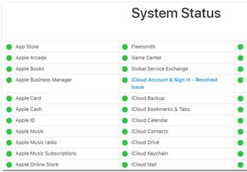 Рождество обрушило серверы Apple, но уже все заработало
