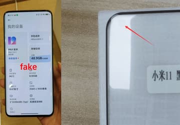 У Xiaomi Mi 11 нет подэкранной камеры. «Реальное фото» оказалось фейком