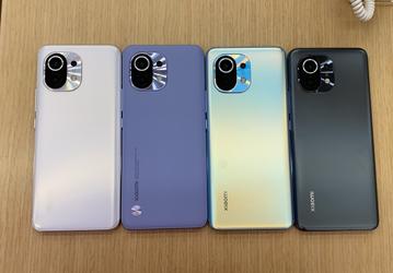 Живые фото и видео Xiaomi Mi 11 сразу после анонса