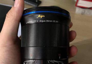 Появилось первое фото полнокадрового объектива Laowa Argus 35mm f/0.95
