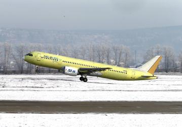 Состоялся первый полёт самолета МС-21-310 с российскими двигателями ПД-14