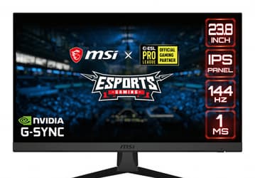 Монитор MSI Optix G242 адресован киберспортсменам