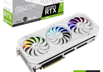 Asus выпускает сразу шесть моделей видеокарт белого цвета