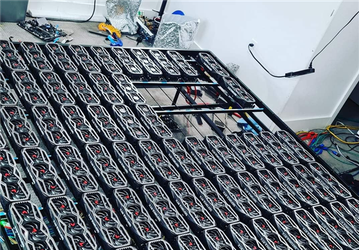Фото, от которого сжимается сердце.  78 видеокарт GeForce RTX 3080 на службе у майнеров