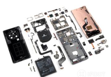 Разборка Huawei Mate 40 Pro показала, что его экран лучше не бить